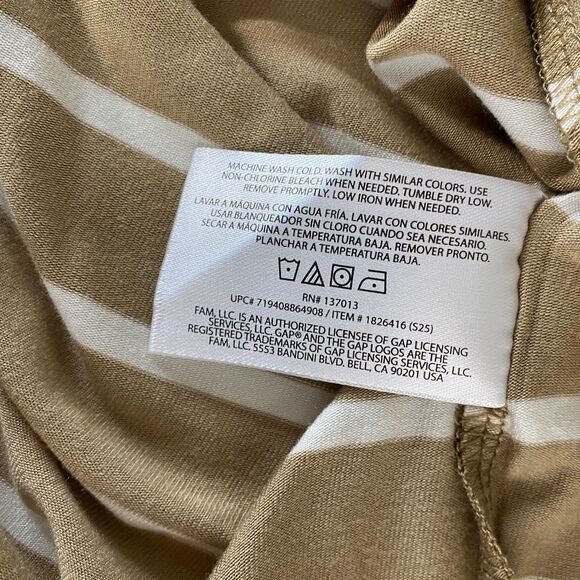 New Gap Drop Shoulder Striped Top Women's Plus Size XXL - Picture 6 of 8